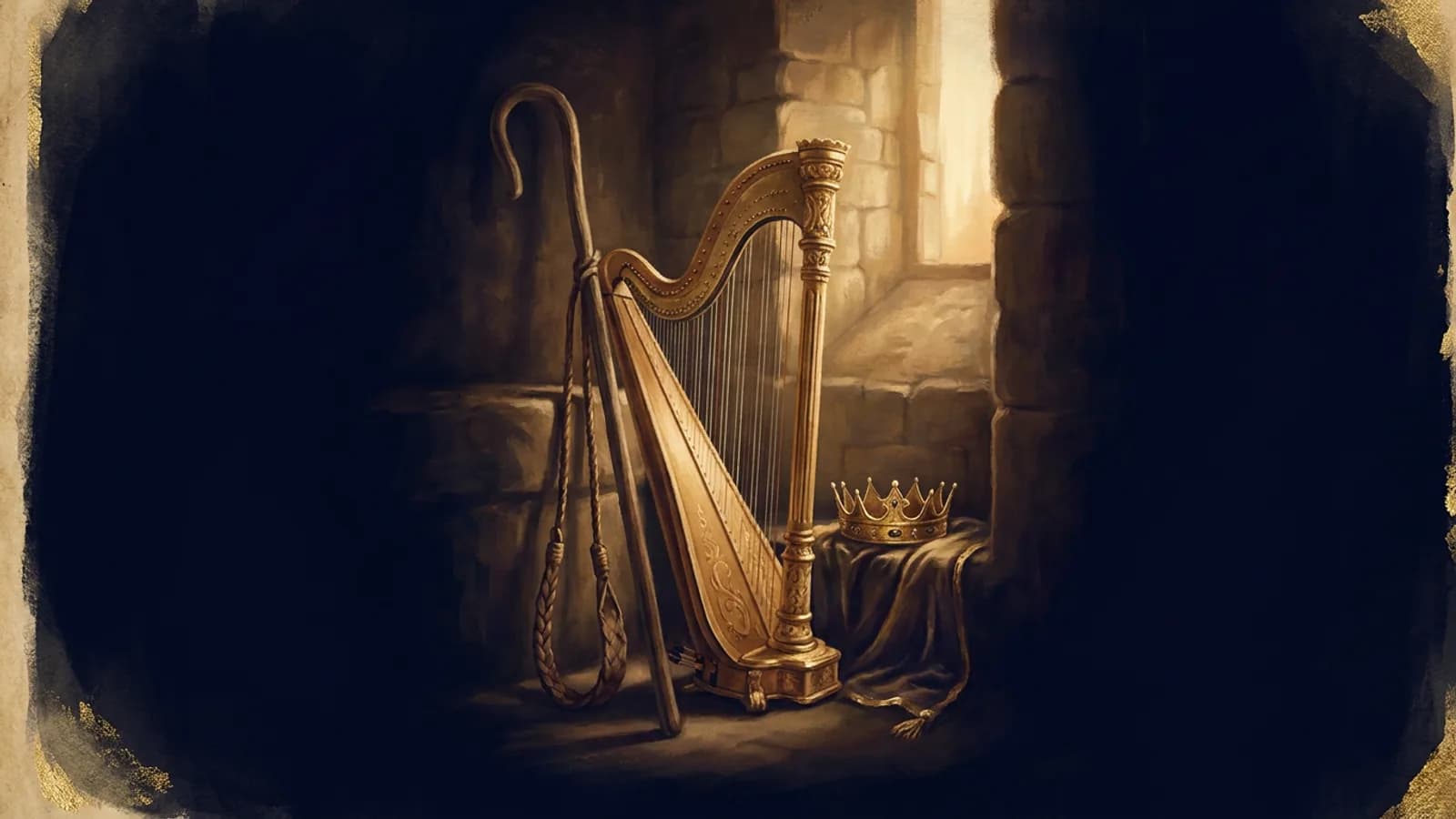 Dawid – król i psalmista, imię znaczy umiłowany