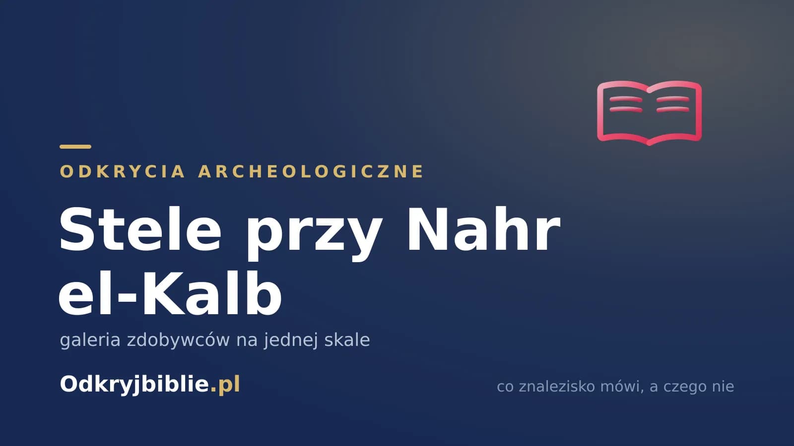 Stele przy Nahr el-Kalb — galeria zdobywców na jednej skale