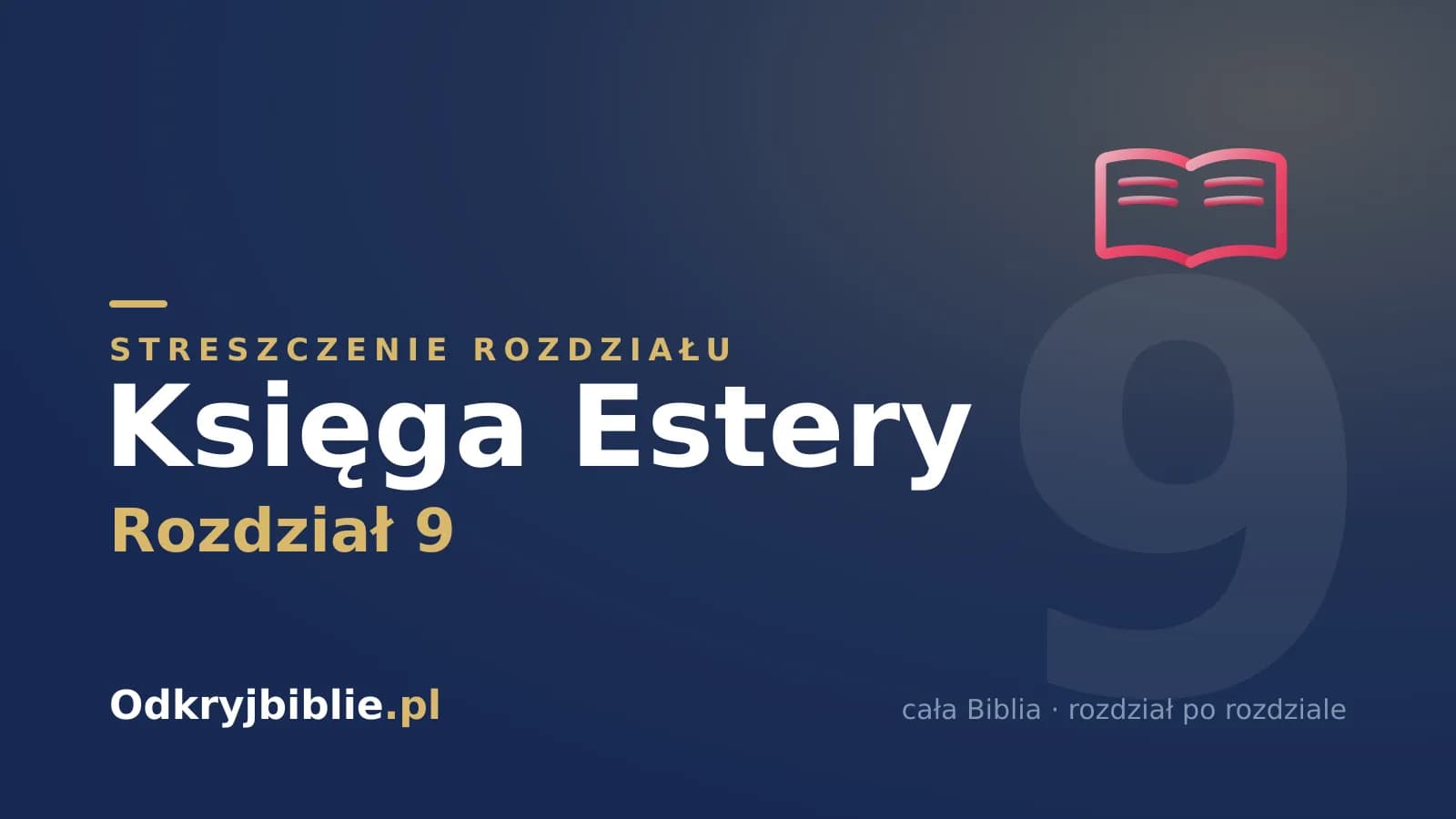 Księga Estery 9 — streszczenie rozdziału