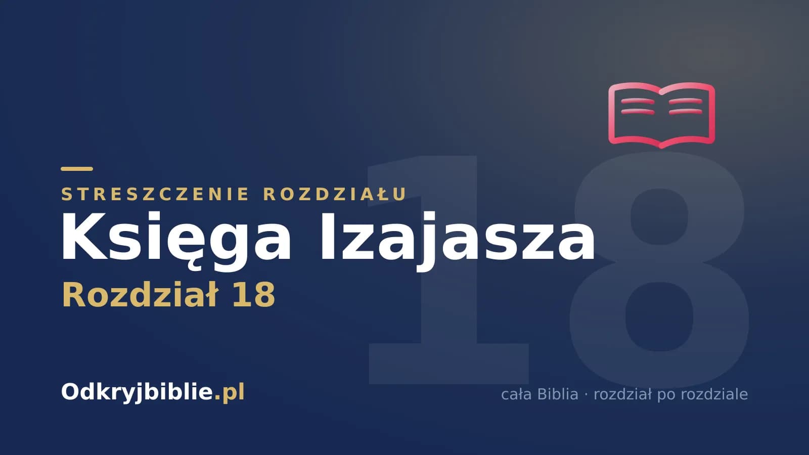 Księga Izajasza 18 — streszczenie rozdziału