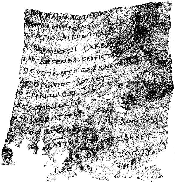 Diatessaron i fragment z Dura-Europos